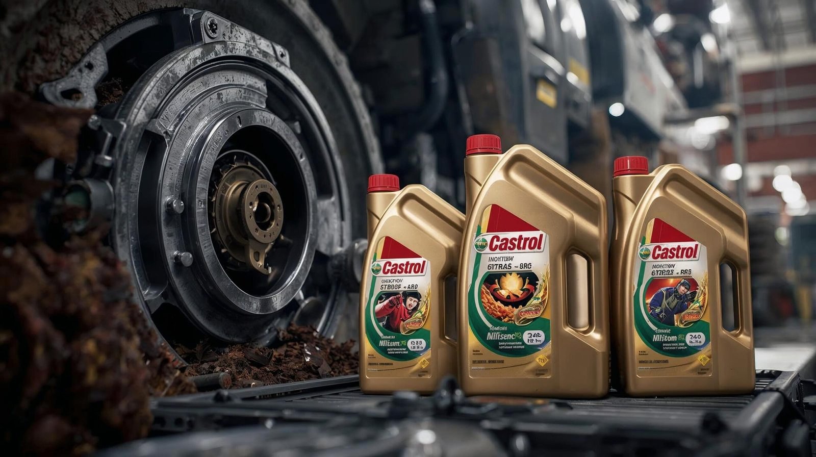 Castrol Industrial Lubricants for Heavy Machinery